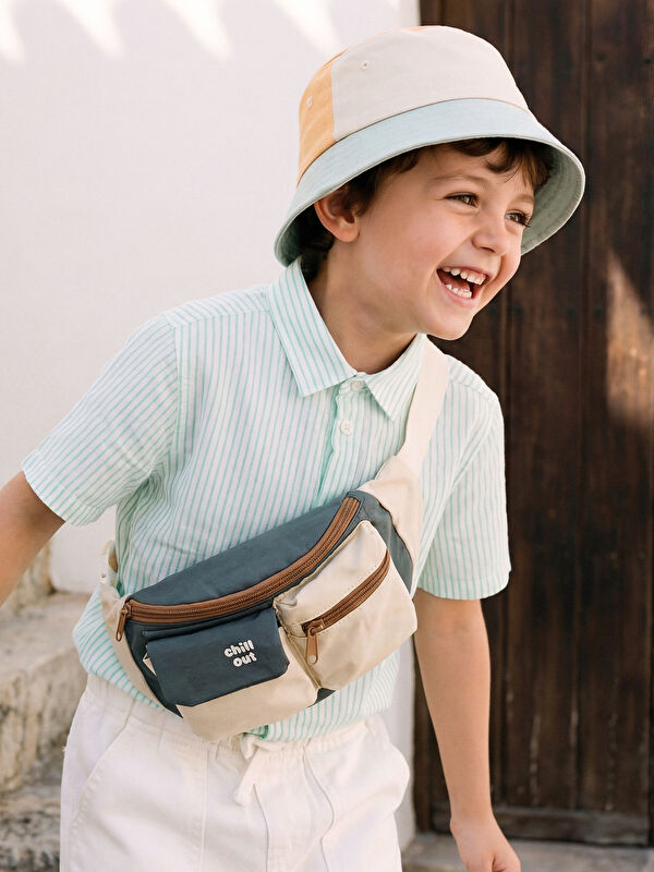 LCW Kids Keten Karışımlı Erkek Çocuk Gömlek