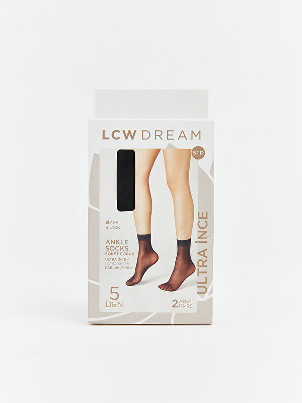 LCW DREAM 5 Denye Kadın Soket Çorap 2'li