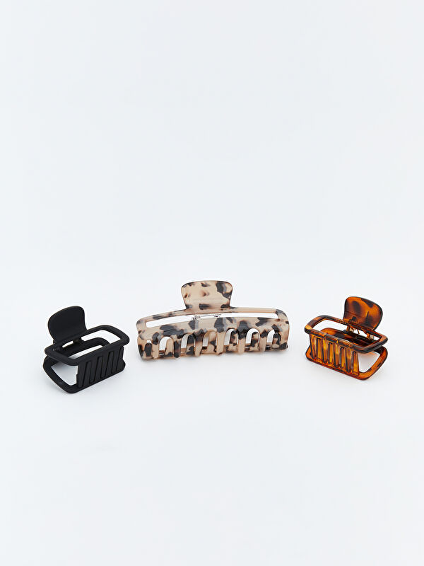 LCW JOY Women's Claw Clip Set of 3