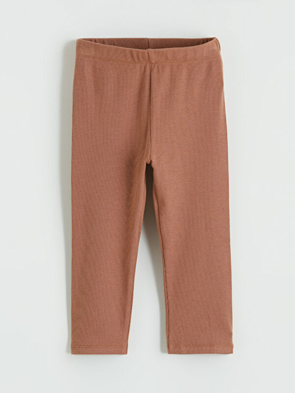 LCW Kids Fitilli Kız Çocuk Tayt Pijama Alt