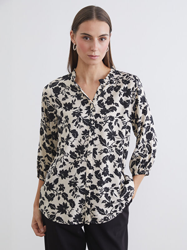 LCW Grace Frau BEIGE Bluse