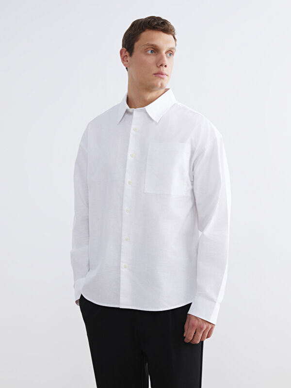 LCW Vision Men's Regular Fit Oxford Shirt