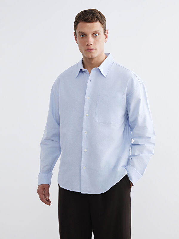 LCW Vision Men's Regular Fit Oxford Shirt
