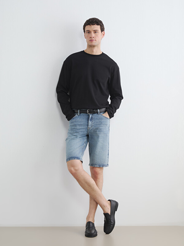 LCW Jeans Standard Fit Men's Jean Shorts