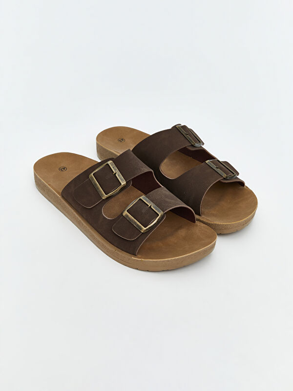 Lcw Steps Siyah Lcw Steps Çift Bantlı Erkek Terlik