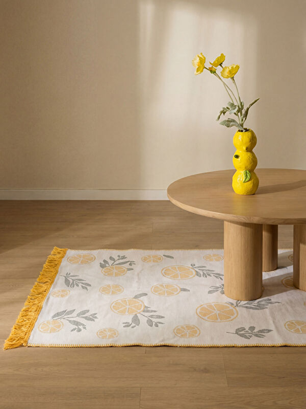 LCW HOME Baskılı Püsküllü Halı 80x150 Cm