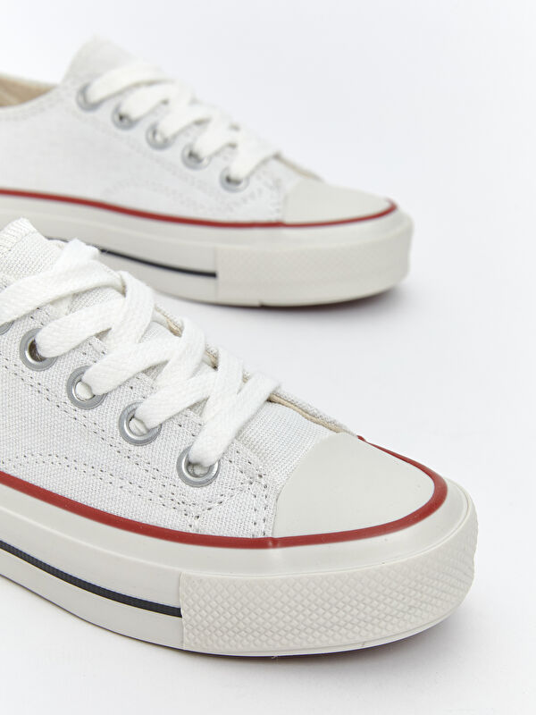 Bağcıklı Kız Çocuk Spor Ayakkabı - Görsel 4