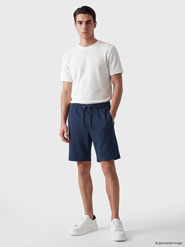 LCWAIKIKI Classic Standard Fit Interlock Men's Shorts