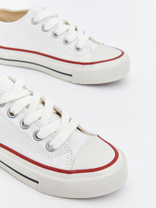 Bağcıklı Kız Çocuk Spor Ayakkabı - Görsel 4