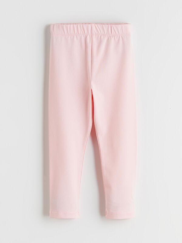 LCW Kids Elasticated Waist Basic Girls' Leggings