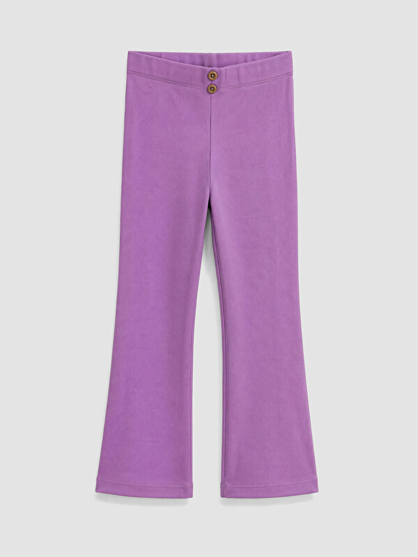 LCW Kids Elastic Waist Girls' Flare Leggings