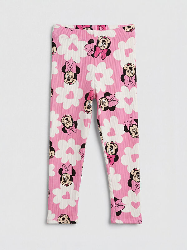 LCW Kids Minnie Mouse Printed Girls' Leggings