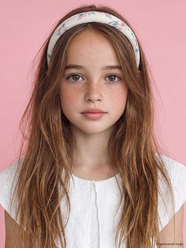 LCW JOY Printed Girl's Crown