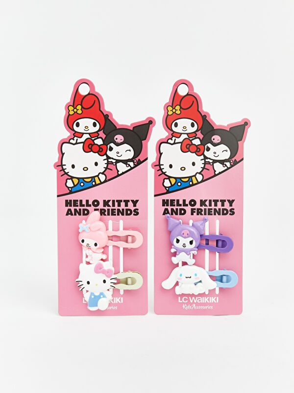 LCW JOY Hello Kitty Baskılı KIz Çocuk Toka Seti 2'li