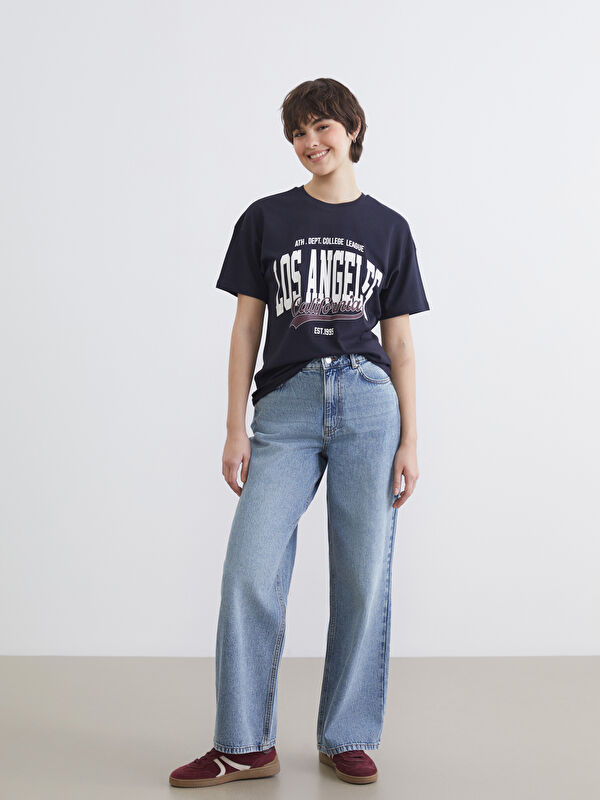 XSIDE Damen Jeans mit geradem Schnitt
