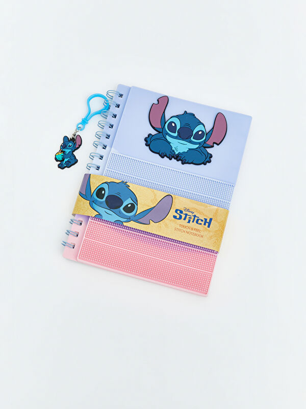 LCW JOY Stitch Baskılı Çizgili Çocuk Not Defteri