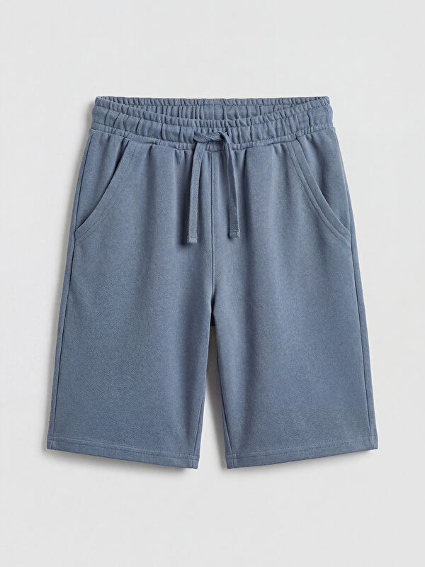 LCW Kids Beli Lastikli Erkek Çocuk Pike Şort