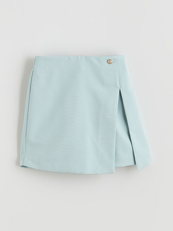 LCW Kids Girls' Skort with Elastic Waistband