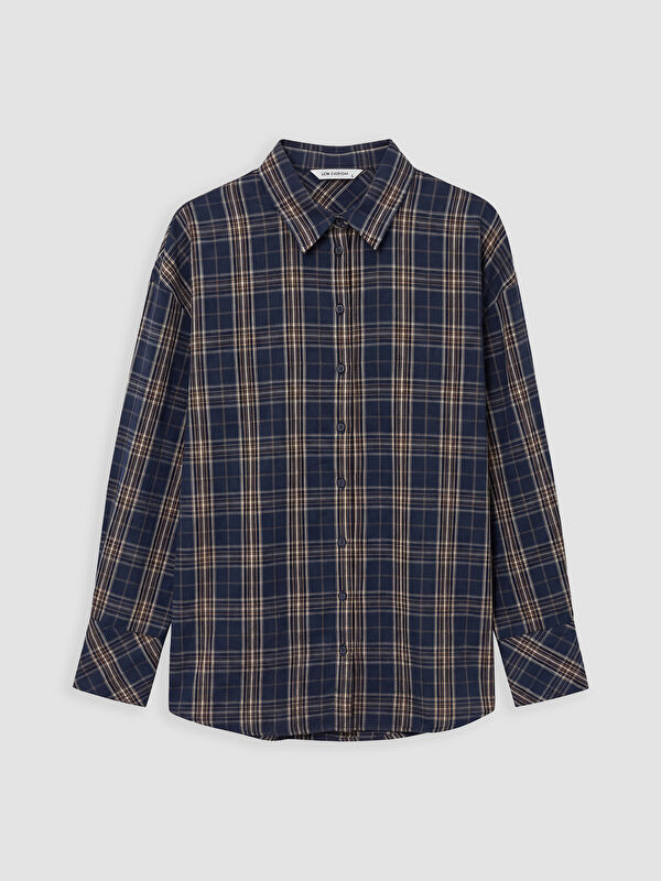 LCWAIKIKI Classic Plaid Flannel Women's Shirt