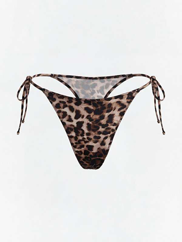 LCW DREAM Leopar Desenli Fantezi Tanga Külot