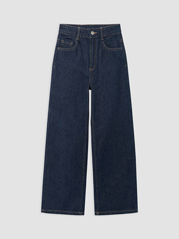 LCW Kids Wideleg Kız Çocuk Jean Pantolon