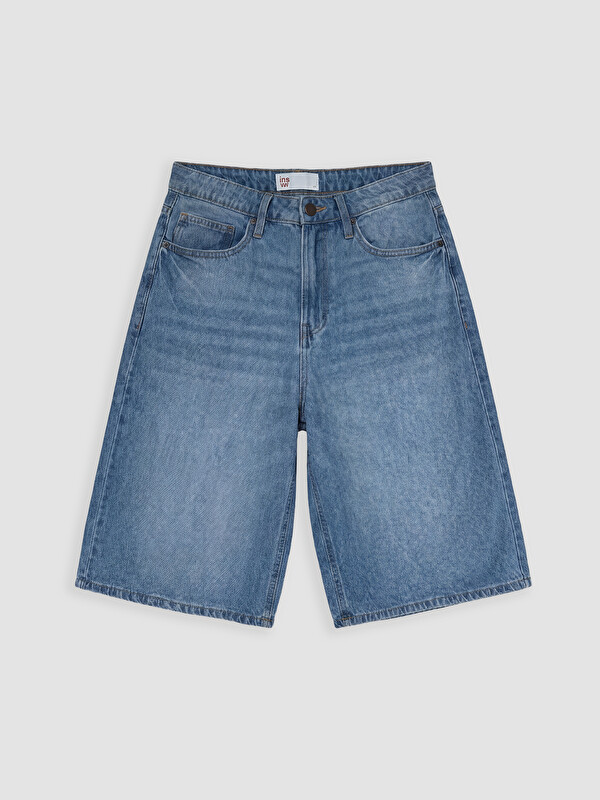 LCW Jeans Loose Fit Men's Denim Shorts