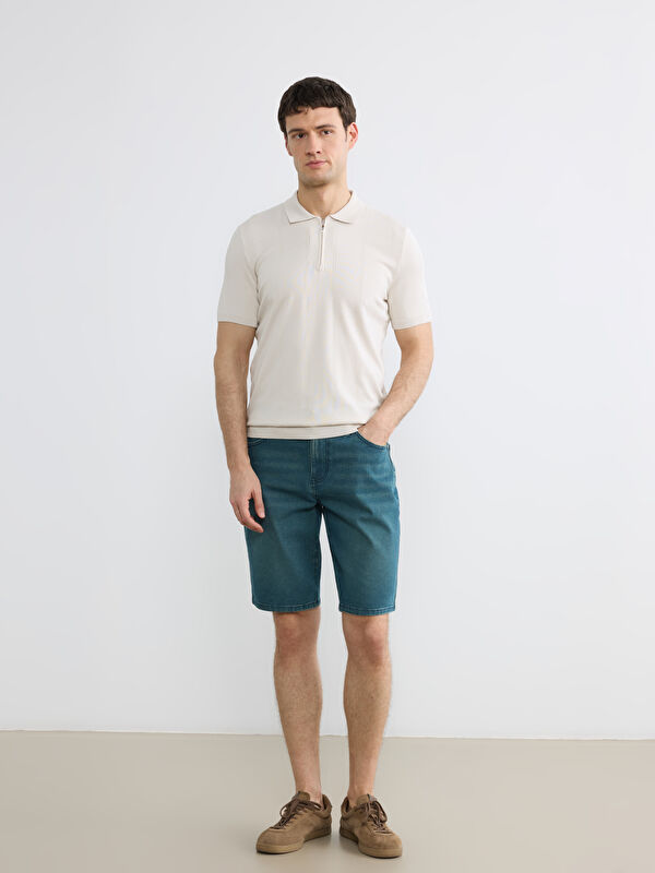 LCW Jeans شورت جينز رجالي سليم فيت