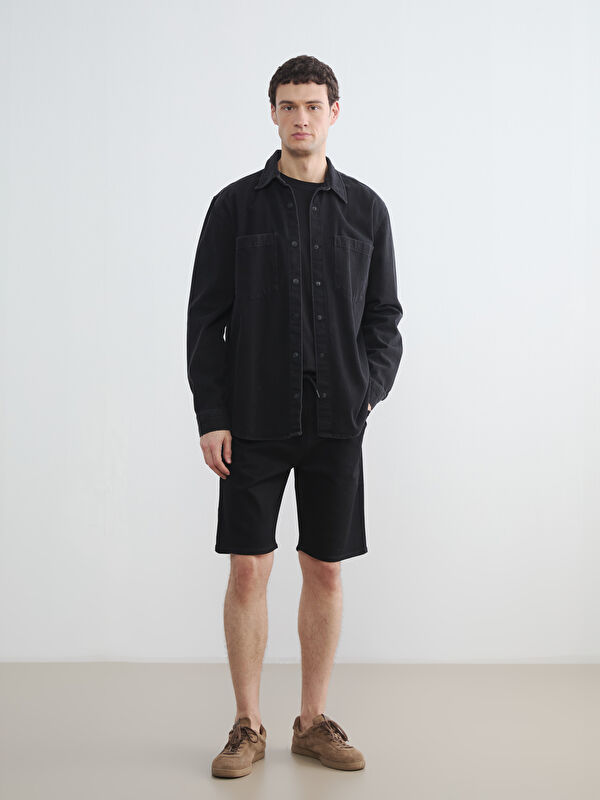 LCW Jeans Regular Fit Men's Denim Shorts