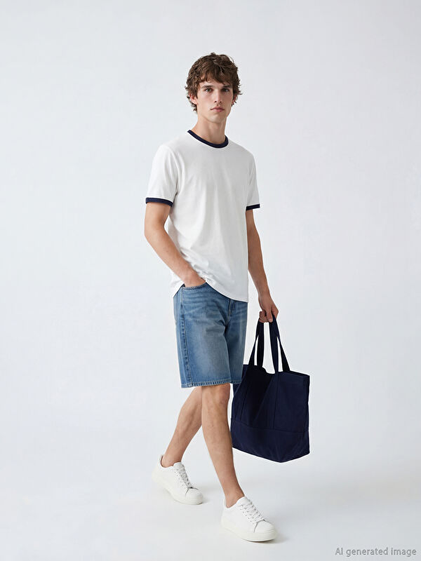 LCW Jeans Muškarac INDIGO Traper šorc