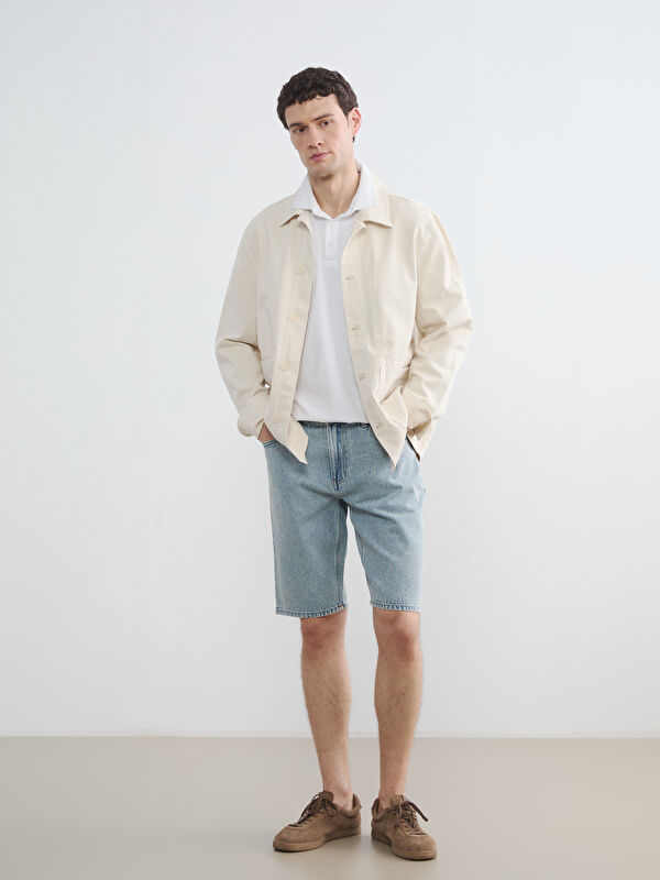 LCW Jeans Regular Fit Men's Denim Shorts
