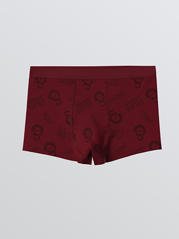 LCW Kids Galatasaray Baskılı Erkek Çocuk Boxer