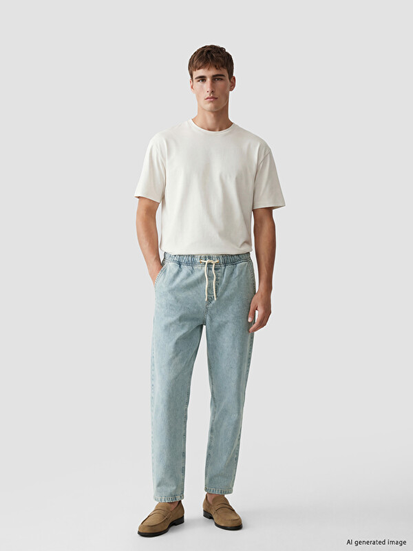 LCW Jeans Мужские джинсы мешковатого кроя