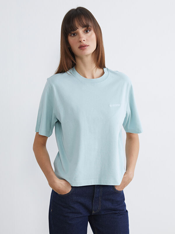 LCW Vision Rundhals-T-Shirt für Damen