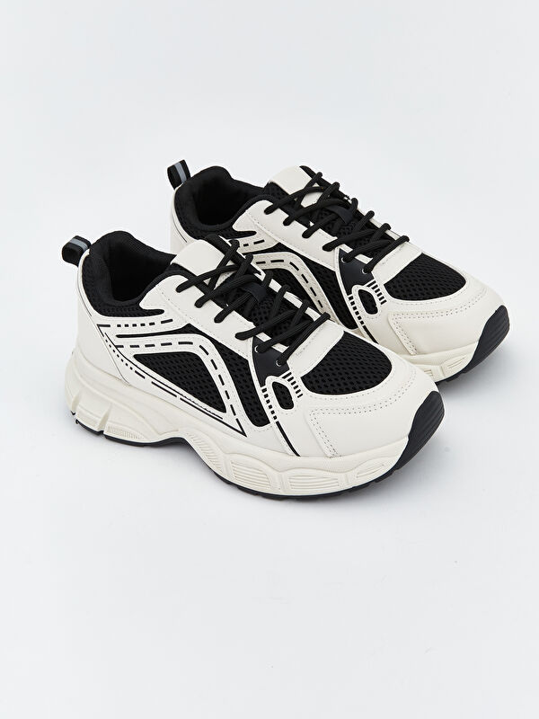 LCW STEPS Laced Patterned Women's Sneakers