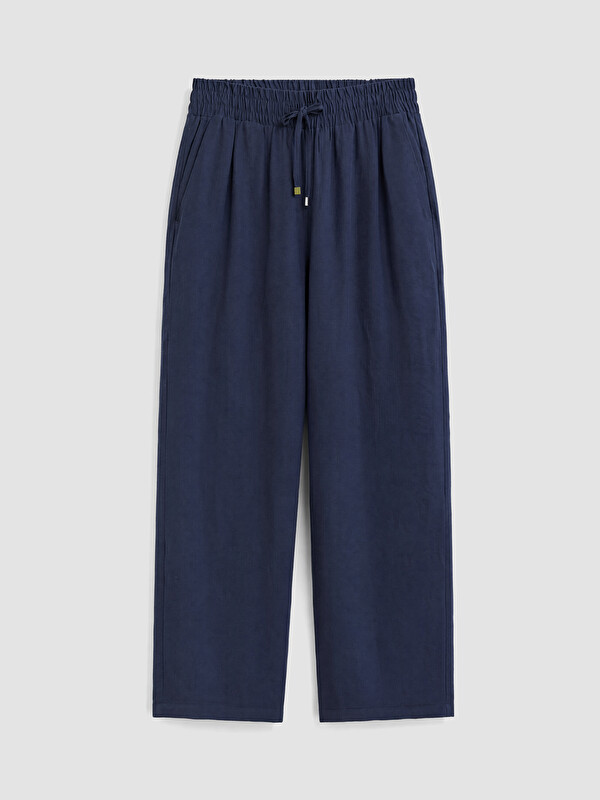 LCWAIKIKI Classic Woman Navy Trousers