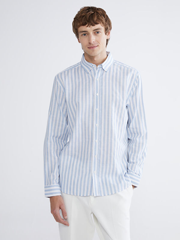 SOUTHBLUE Man BLUE Shirt