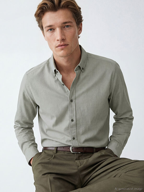 SOUTHBLUE Man KHAKI Shirt