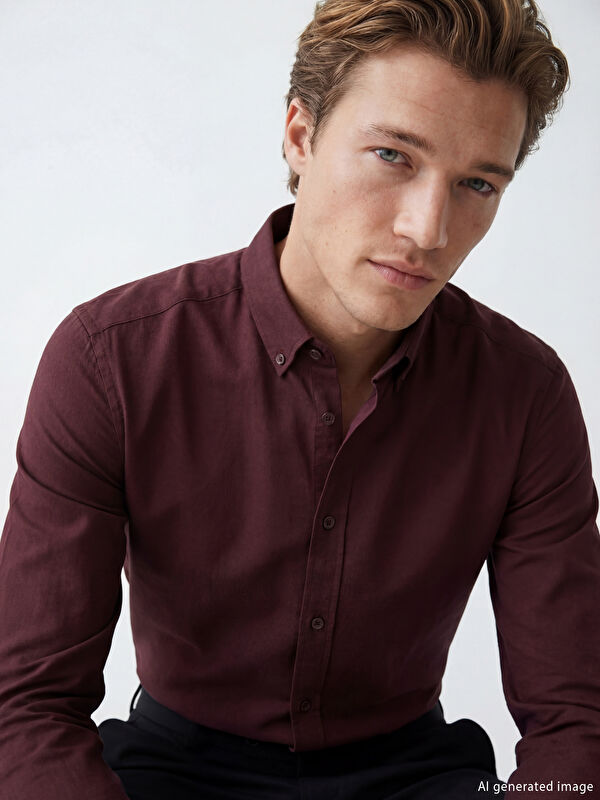 SOUTHBLUE Man PLUM Shirt