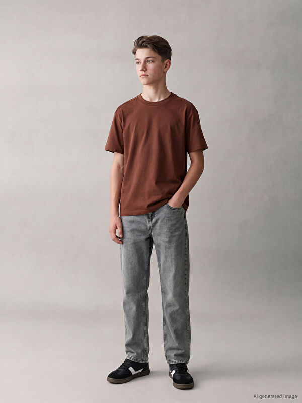 LCW Kids Loose Fit Erkek Çocuk Jean Pantolon