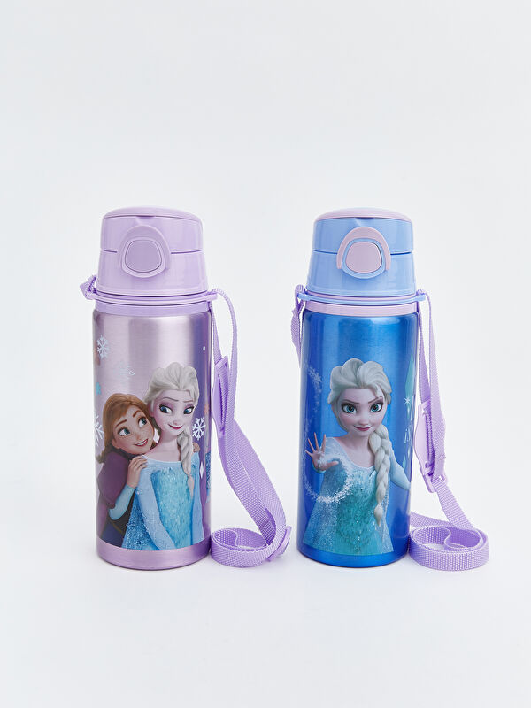 LCW JOY بوتڵی ئاوی کچان لە مەتاڵی چاپکراوی Frozen 600 ml