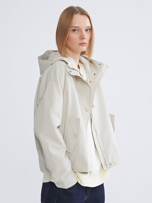 XSIDE Hooded Oversize Women's Jacket