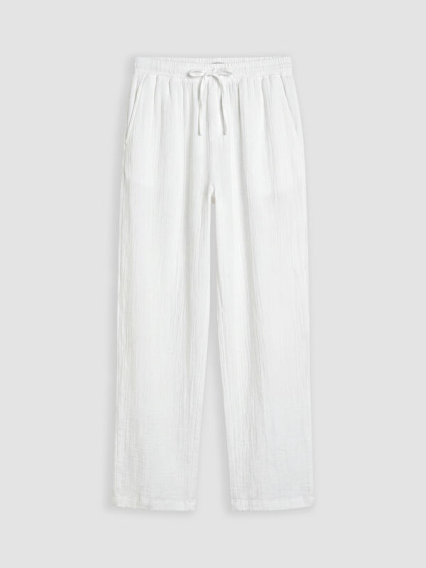 XSIDE Loose Fit Erkek Müslin Pantolon