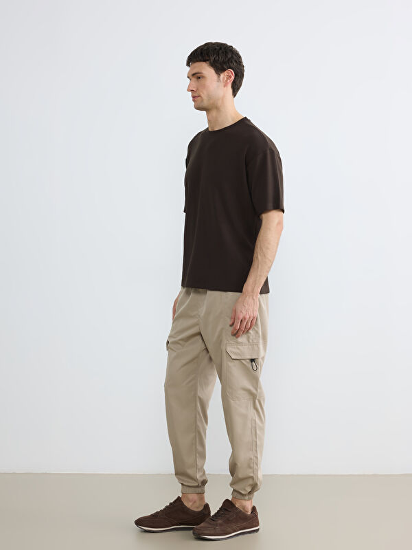 XSIDE Pantalon cargo homme coupe ample
