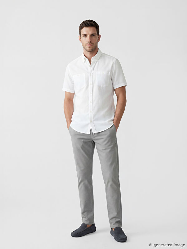 LCWAIKIKI Classic Standart Kalıp Erkek Chino Pantolon