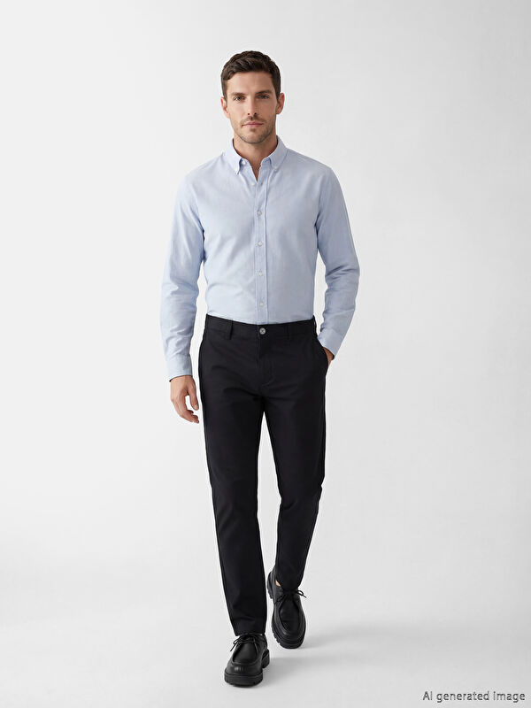 LCWAIKIKI Classic Dar Kalıp Erkek Chino Pantolon