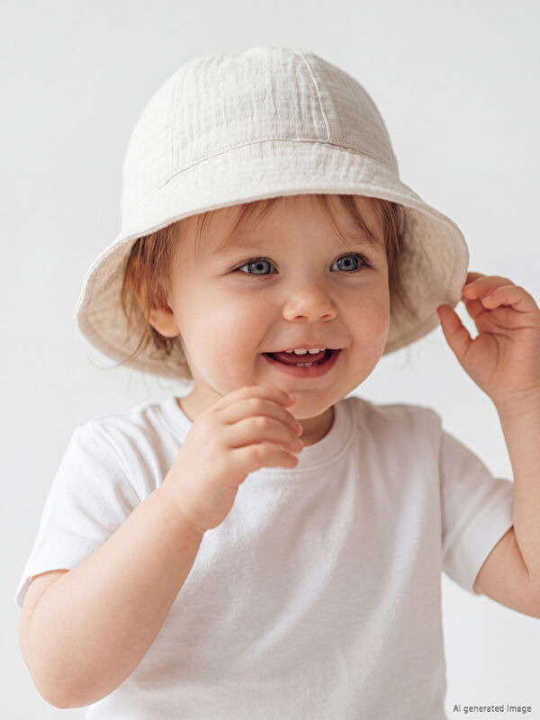 LCW ACCESSORIES Kız bebek Bucket Şapka