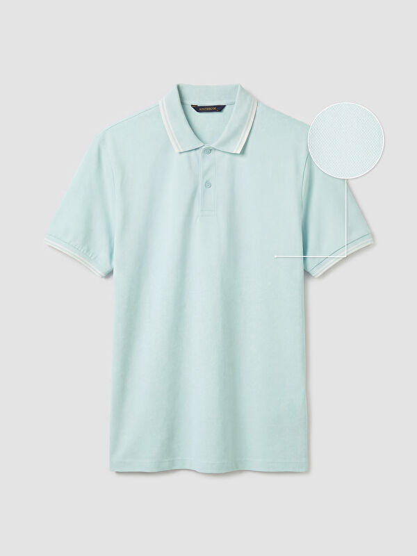 SOUTHBLUE Polo Yaka Erkek Pike Tişört