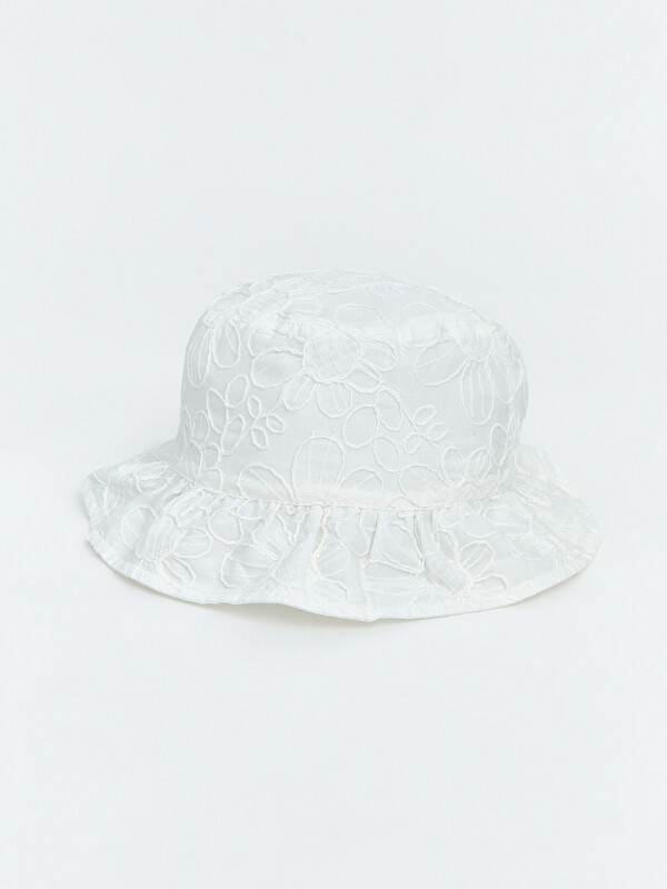 LCW baby Baby Girl Ecru Bucket Hat