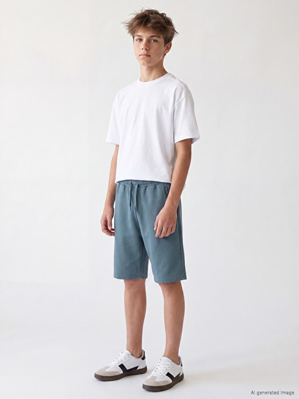 LCW Kids Elastic Waist Boys' Shorts