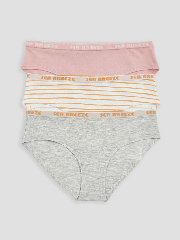 LCW Young Desenli Hipster Külot 3'lü